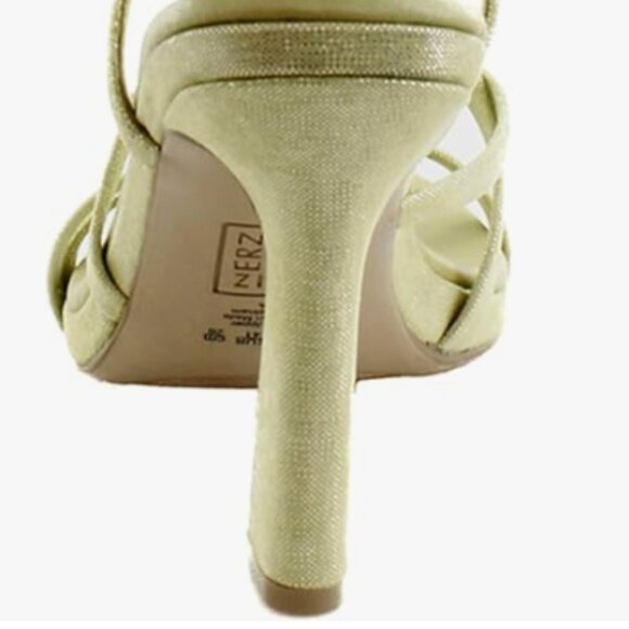 Naturalizer Women's Luisa Sandal, Pastel Lime Leather, 9 - Picture 3 of 5